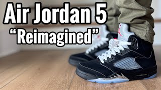 Air Jordan 5 Black Metallic Reimagined Review & On Feet