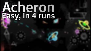Acheron EASY in 4 runs