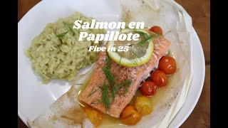 Salmon en Papillote - Salmon in Foil or Parchment