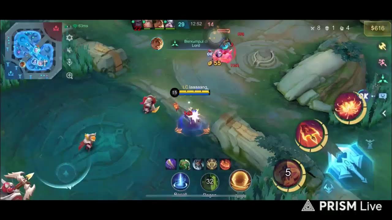 Laaang sedang live sekarang!