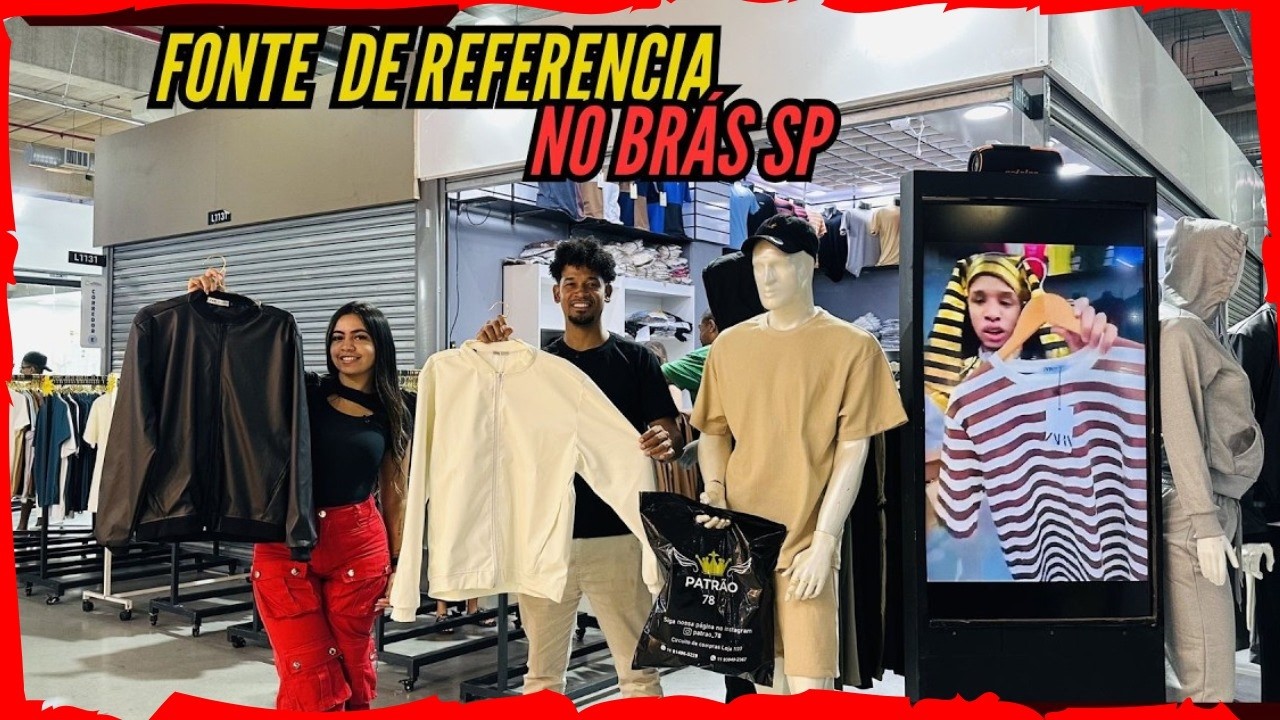📍💰 TODAS AS TENDÊNCIAS DO UNIVERSO MASCULINA NO BRÁS - SP📍💰
