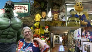 A tour of the Barker toy museum and art gallery in Cheshire.
