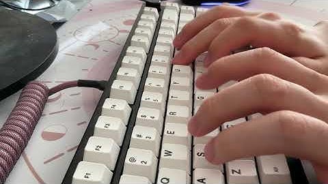 GMMK Pro w/ Boba U4T Sound Test