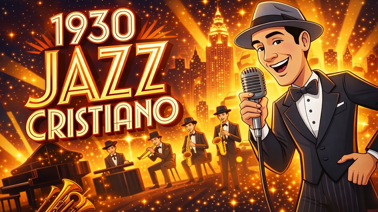 Clásicos Cristianos Jazz de los 30s 🎷 Elegancia Vintage y Fe que Inspira