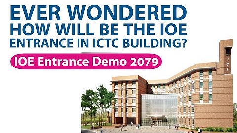 IOE CBT Entrance Demo | computerized demo