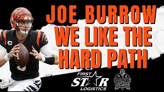 Bengals QB Joe Burrow Postgame | WE LIKE THE HARD PATH