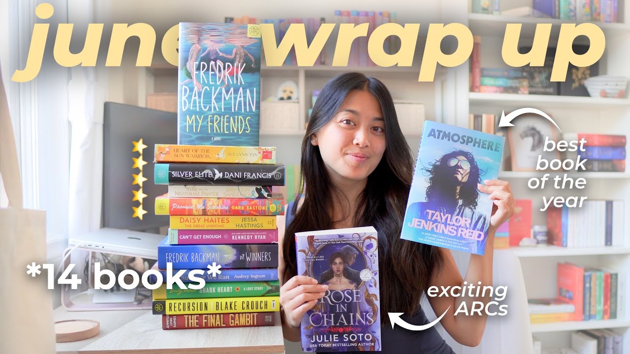 I read 14 books in June... let's talk about it | READING WRAP UP 📚⭐️