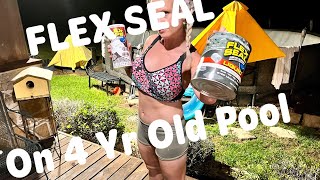 Flex Seal Liquid & Tape On Above Ground Pool. Does It Work?