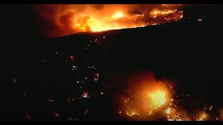 Large Brush Fire Breaks Out In Laguna Beach, California