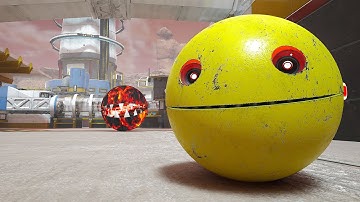 Pacman Battles Desert Worm, Lava Robot, and More in a High-Stakes Robot Adventure