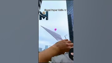 DIY Paper Kunai | Easy Naruto Ninja Knife#HowToMakepaperKunai#shortsfeed