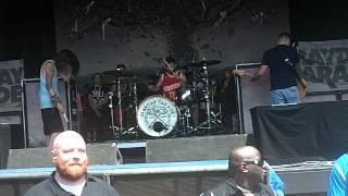 Mayday Parade - Warped Tour VA 2014 - Black Cat