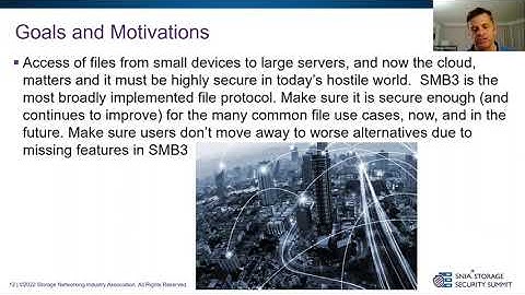SNIA Storage Security Summit 2022: Securing Access to Network Files: SMB3.1.1 Security