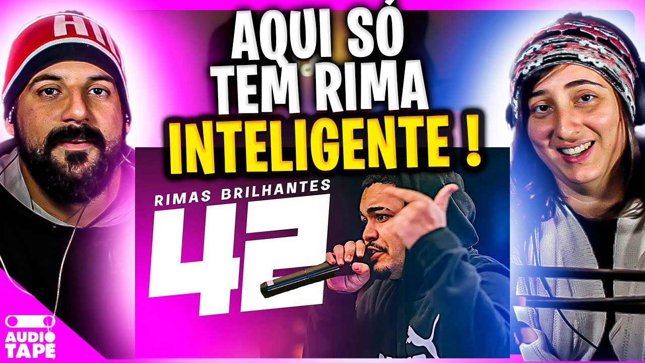 42 RIMAS BRILHANTES em 2025! | AUDIO TAPE REACT