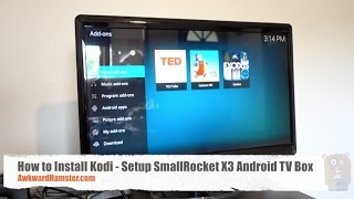 How to Install Kodi - Setup SmallRocket X3 Android TV Box screenshot 4