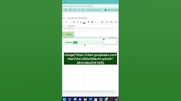 How to insert QR code in Googlesheet | Google sheet tips and tricks | #Googlesheet #Excel #Tips