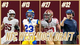 2026 NFL Mock Drafts NFC West Edition | 3 Round Mocks