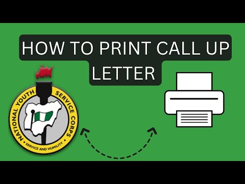 How to check and print NYSC call up letter 2022/2023