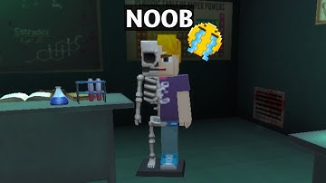 TROLLING NOOB in The Exorcists!! Blockman Go Horror Game