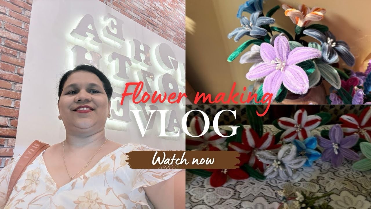 Видео по просьбе подписчиков | Цветы из синели 🌺 | Превратили проволоку для чистки труб в красивы...