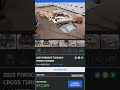 2025 Porsche taycan 4 cross trusmo on copart uk as a category s repairable
