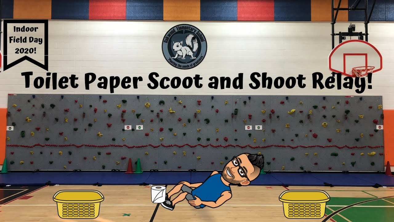 Virtual Field Day Toilet Paper Scoot and Shoot Relay! YouTube