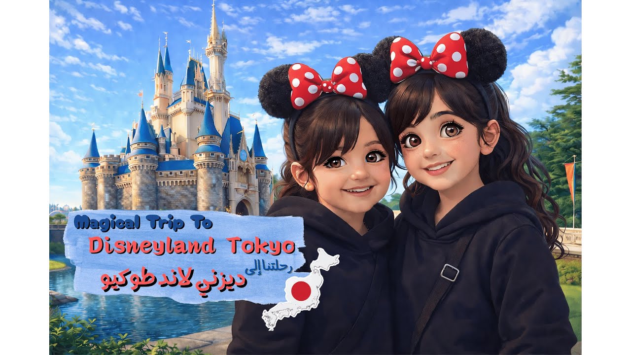 فلوق عائلي سحري في ديزني لاند طوكيو 🎢✨ A Magical Family Vlog at Tokyo Disneyland