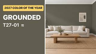 Behr Grounded T27-01: 2027 Color of the Year (Approximate Preview)
