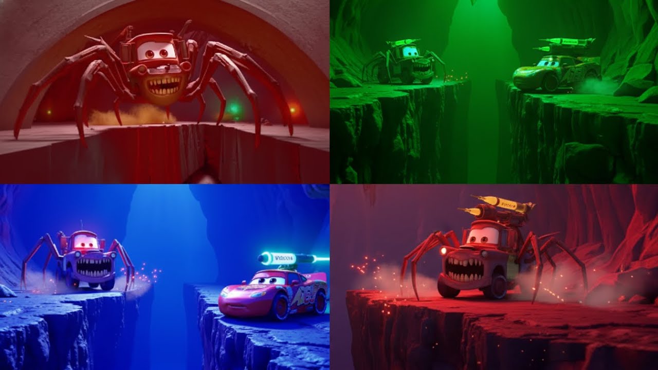 🤩💃 “McQueen Tiles Hop Beat Drop –  Monster car battle,⚡SuperMegamixt Tiles Hop ft🚗🤯🎶Dance Song! 🚗🔥🎶