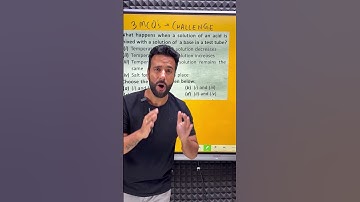 🤯 Dhamakedar 3 MCQs Part 2 | Acids bases and salts | Class 10th Science 🧪👨‍🔬 #scienceandfun #ashusir