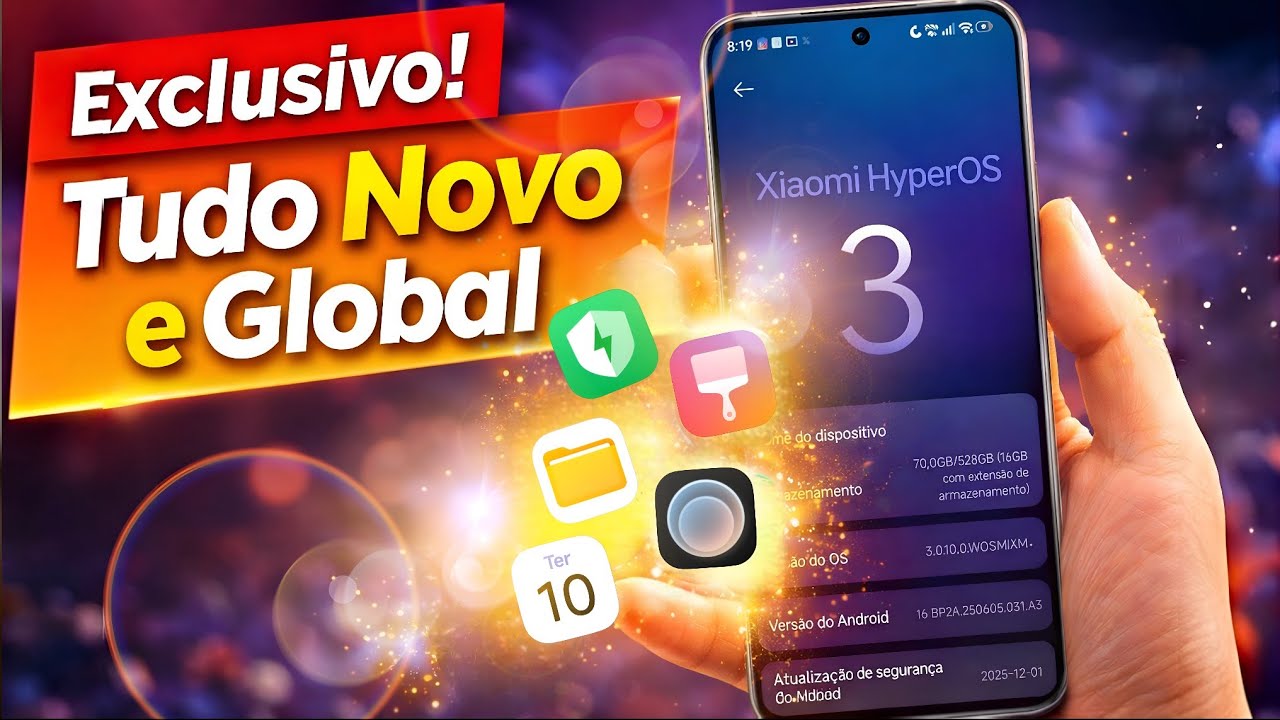 Exclusivo! Tudo Novo e Global! Apps Atualizados da HyperOS 3 _ Seu Xiaomi NÃO pode Ficar Fora Dessa