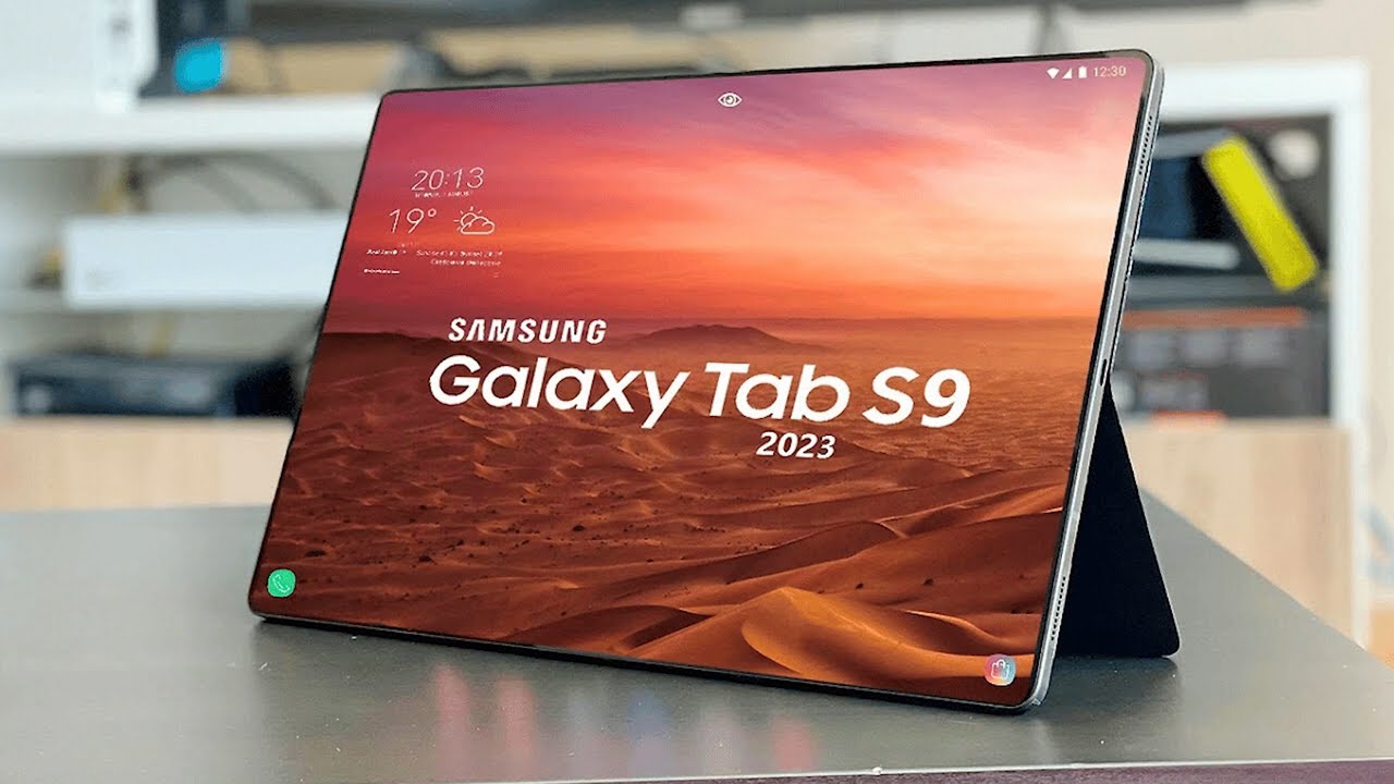 Samsung Galaxy Tab S9 Plus: Les images et caractéristiques déjà  disponibles, une pure merveille 