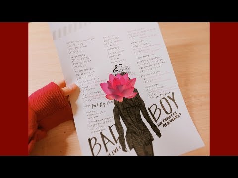 [ <strong>Lyrics</strong> ] - ♡ &amp;quot; 레드벨벳 <strong>Bad</strong> Boy 가사쓰기 RedVelvet <strong>Bad</strong> boy Handwritten <strong>Lyrics</strong> &amp;quot; ♡