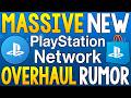 BIG PLAYSTATION UPDATES - Huge NEW PSN Store/Network OVERHAUL Rumor + More NEW PS5 Game News!