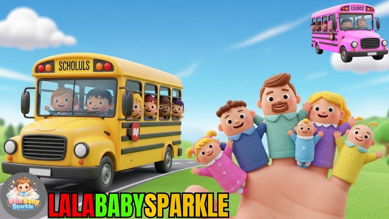 Wheels on the Bus 🚌 | Finger Family 🖐️ | 5 Little Ducks 🦆 | Fun Nursery Rhymes for Kids