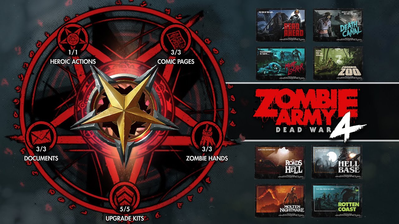 Zombie Army 4: Dead Ahead Walkthrough And Collectibles