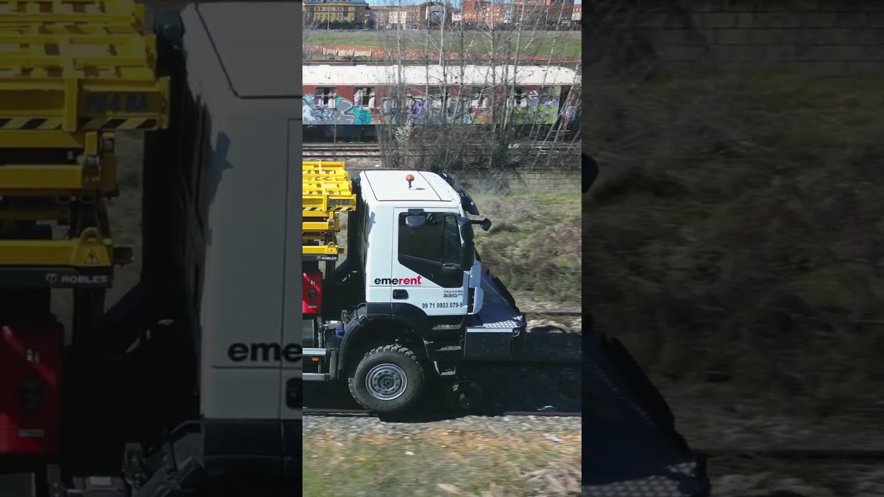 Vehículo ferroviario bimodal T-Rail Robles.  www.talleresrobles.com