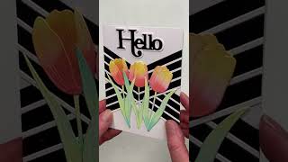 Simple Ink Techniques that POP on Black & White | Lisa Horton March 2026 colour combo