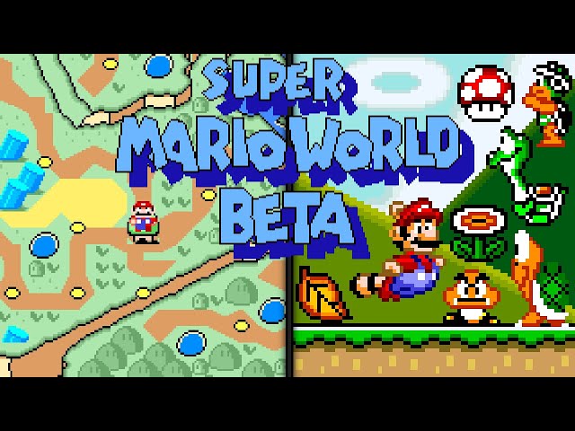 Play SNES Super Mario World Beta Edit (Beta) Online in your