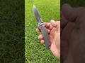 My Arno Bernard M390 Turaco knife… my smoothest & most carried button lock knife! 🧈