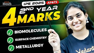IPE 2nd Year Chemistry 4 Marks Questions | Important Topics Explained | IPE 2025