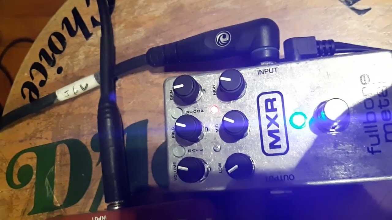 For sale, see desc: Mooer Trescab and MXR Fullbore demo from JL