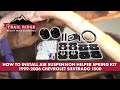 How to Install Air Suspension Helper Spring Kit 1999-2006 Chevrolet Silverado 1500