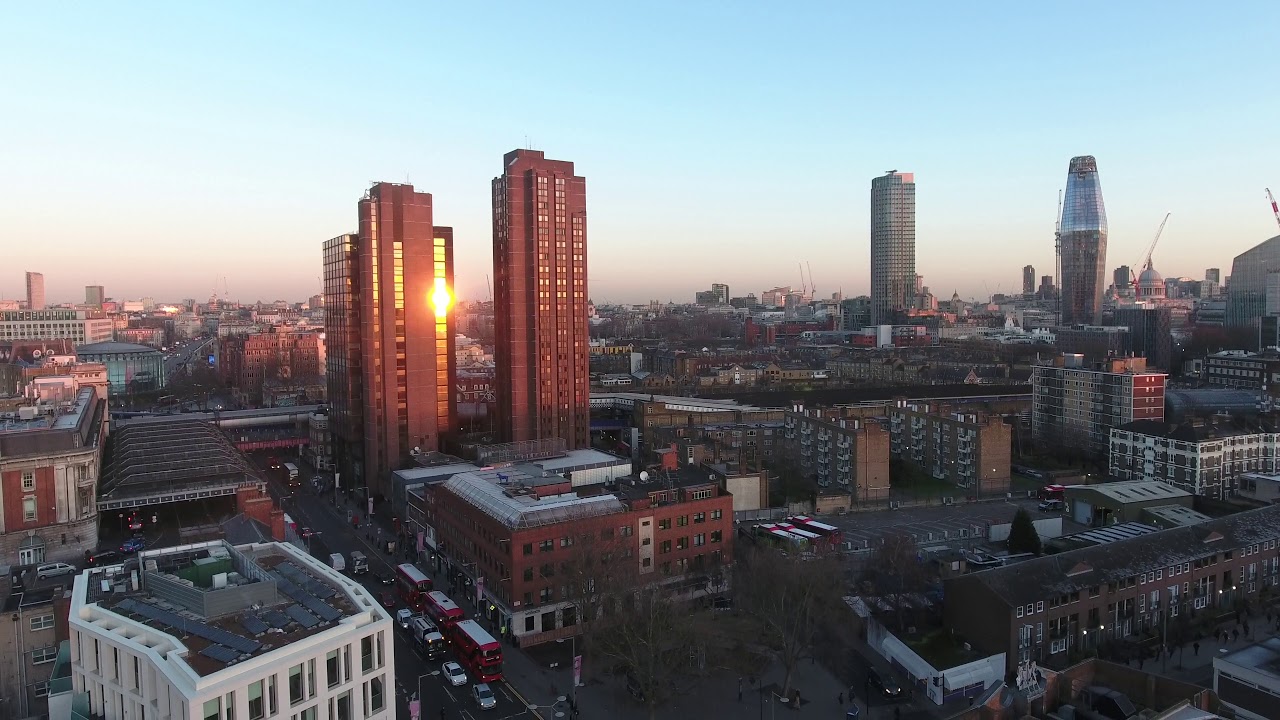 Waterloo, London Drone Footage - Conor MacMahon