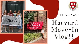 Harvard Move-In Vlog 2021!!!