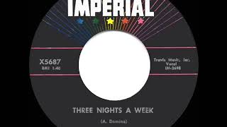 1960 HITS ARCHIVE: Three Nights A Week - Fats Domino