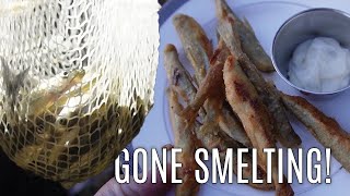 Smelting Date for Jim & Tori - Smelt Fry & Final Clean up of Sugaring Operation!