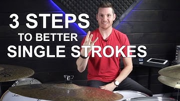 Better Singles Strokes In 3 Steps | Beginner Drum Lesson