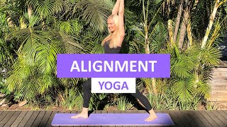 ALIGNMENT YOGA - 1 hour class for beginners