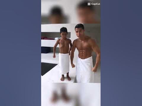 роналдо с своим сыном - YouTube